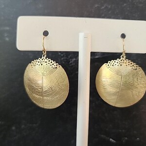 1/20 14K Dangling Pierced Earrings, Vintage