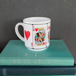 Suit of Hearts Playing Cards Mug