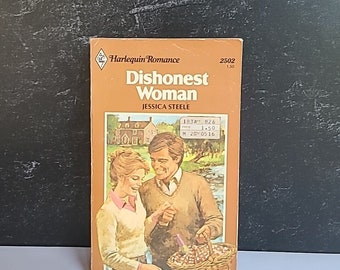 不正直な女 - ジェシカ・スティール著、1982年刊行のハーレクイン・ロマンス小説