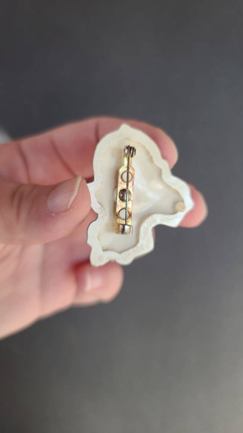 Hallmark Cards Cherub Plastic Brooch