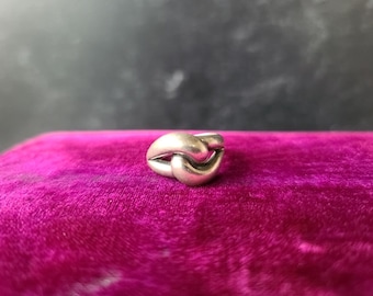 James Avery Sterling Silver Cadena Knot Ring Retired Vintage