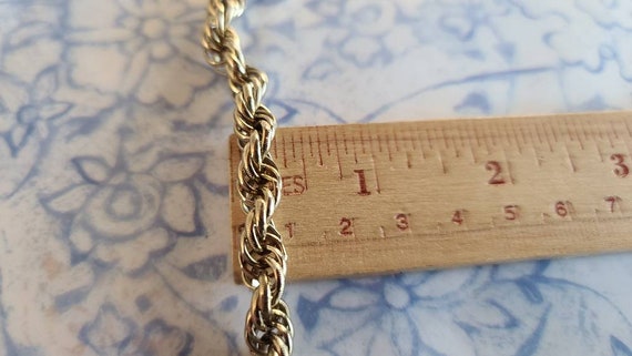 Vintage Lariat Tassel Necklace - image 10