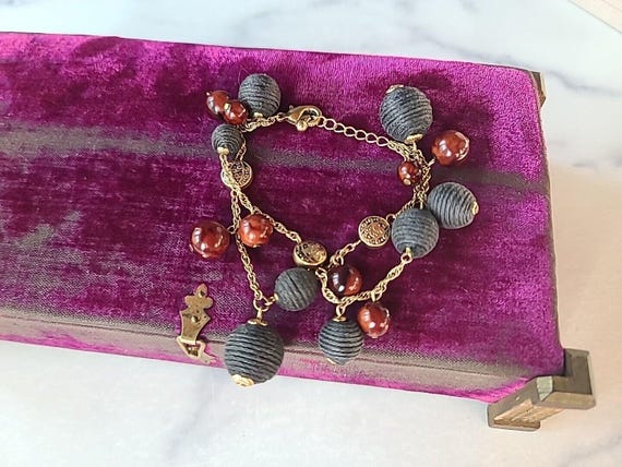 Premier Designs Beaded Charm Bracelet