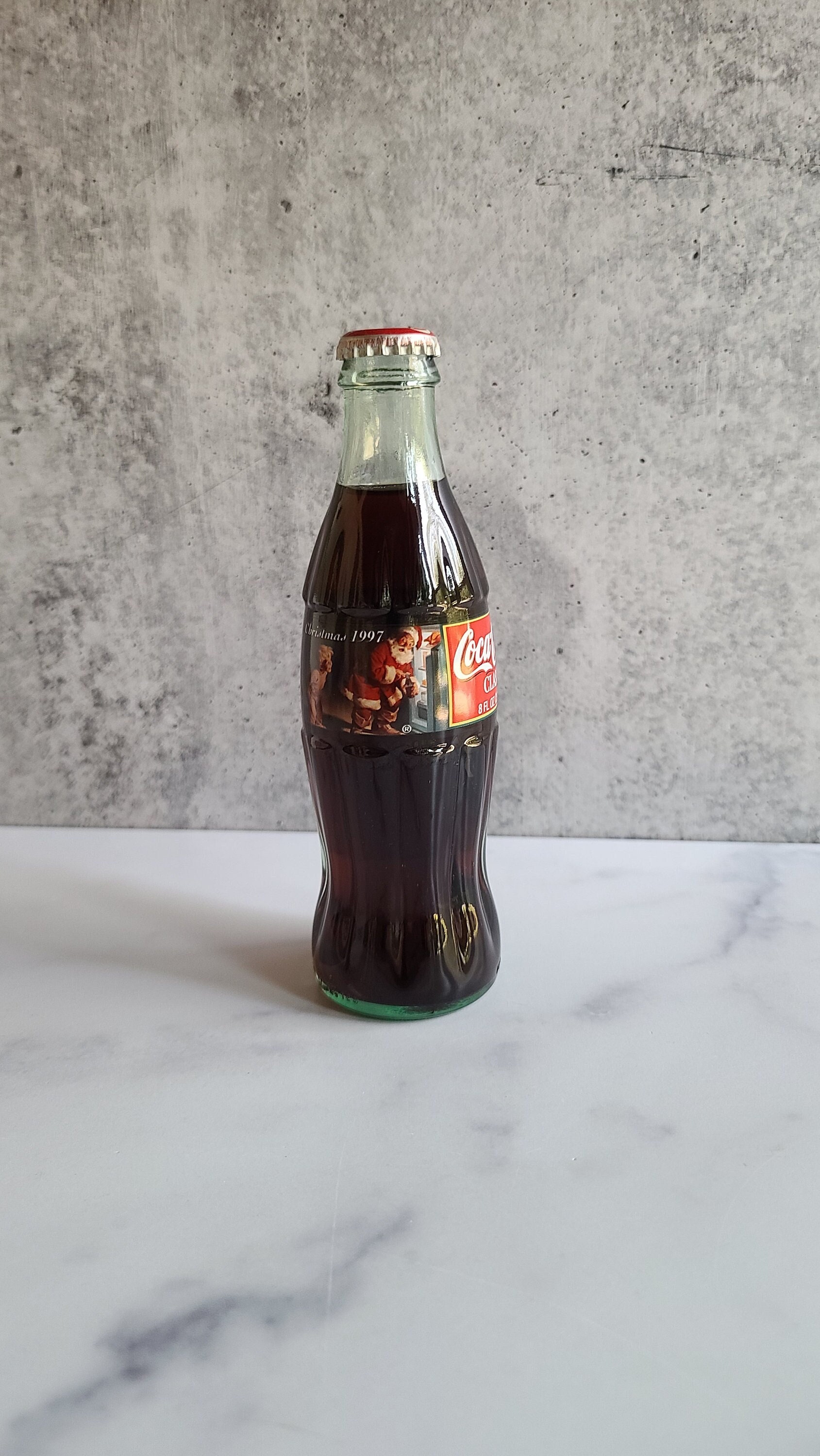 Santa Claus 1997 Coca-cola Bottle - Etsy
