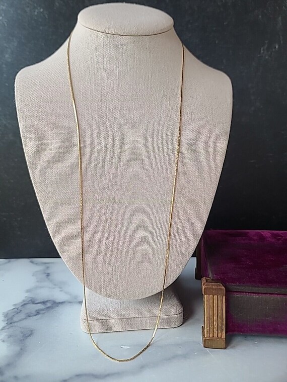 Vintage Gold Tone Metal Chain