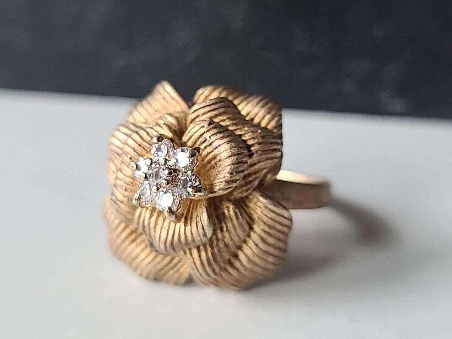 k18 18金 リング 指輪 18K Vintage Ring 18金 喜平リング レディース K18 リング 幅広 キヘイ 18k 地金