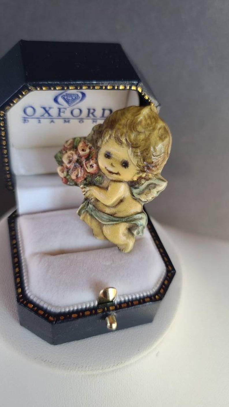 Hallmark Cards Cherub Plastic Brooch