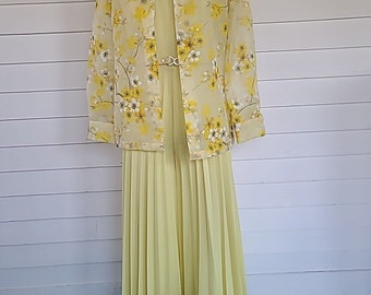 Miss Shaheen Yellow Pants Suit