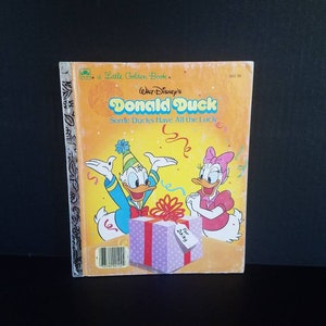 Little Golden Book, Donald Duck, Some Ducks Have All The Luck