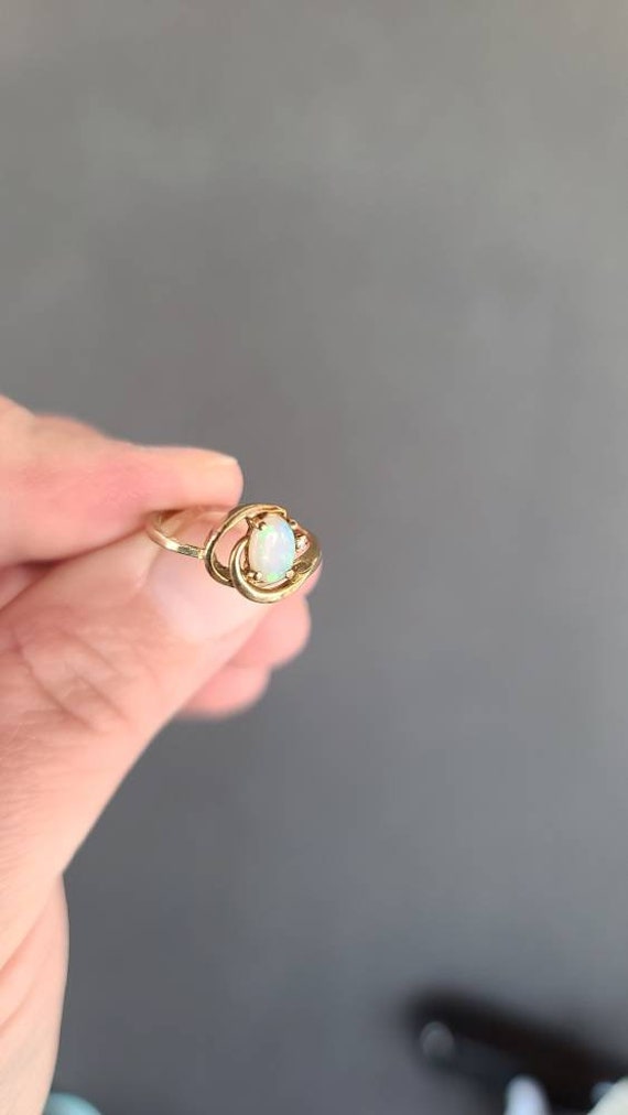 25 Years Anniversary Tie-Pin 10K Yellow Gold Diamond Good Year 2.3g
