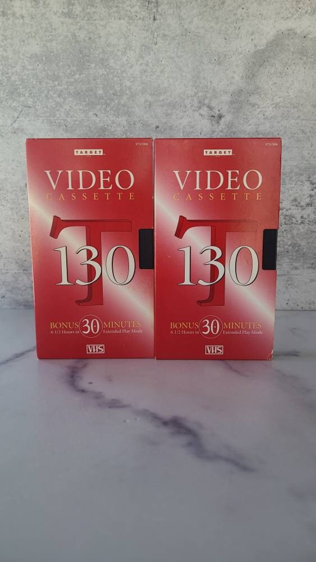 Target T130 VHS Tapes Etsy