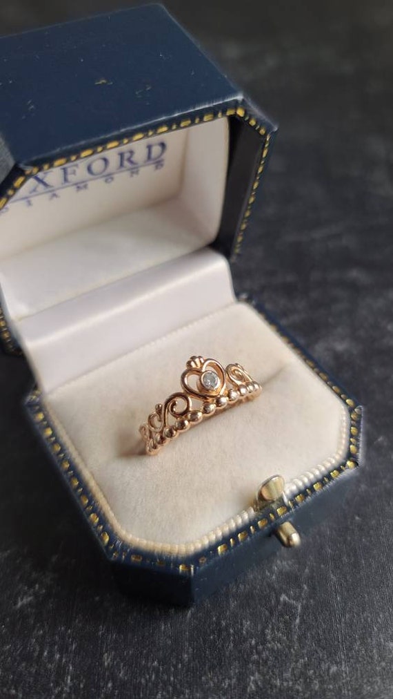 pandora ring rose gold Gem