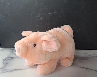 Battery Operated Stuffed Pig Toy