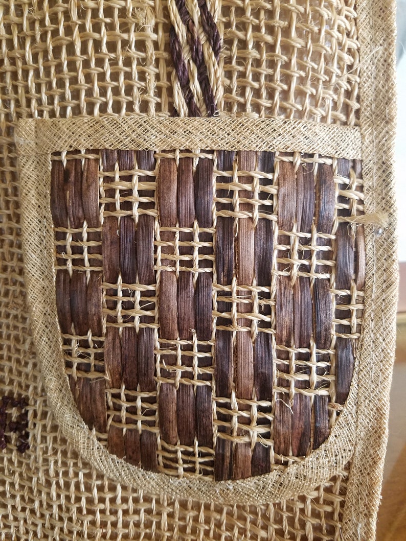Boho Vintage Woven Souvenir Bag Manila