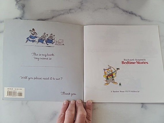 Richard Scarry's Bedtime Stories - Etsy