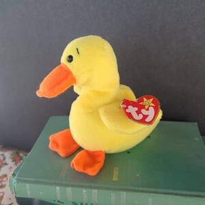 TY Quackers the Duck Beanie Baby