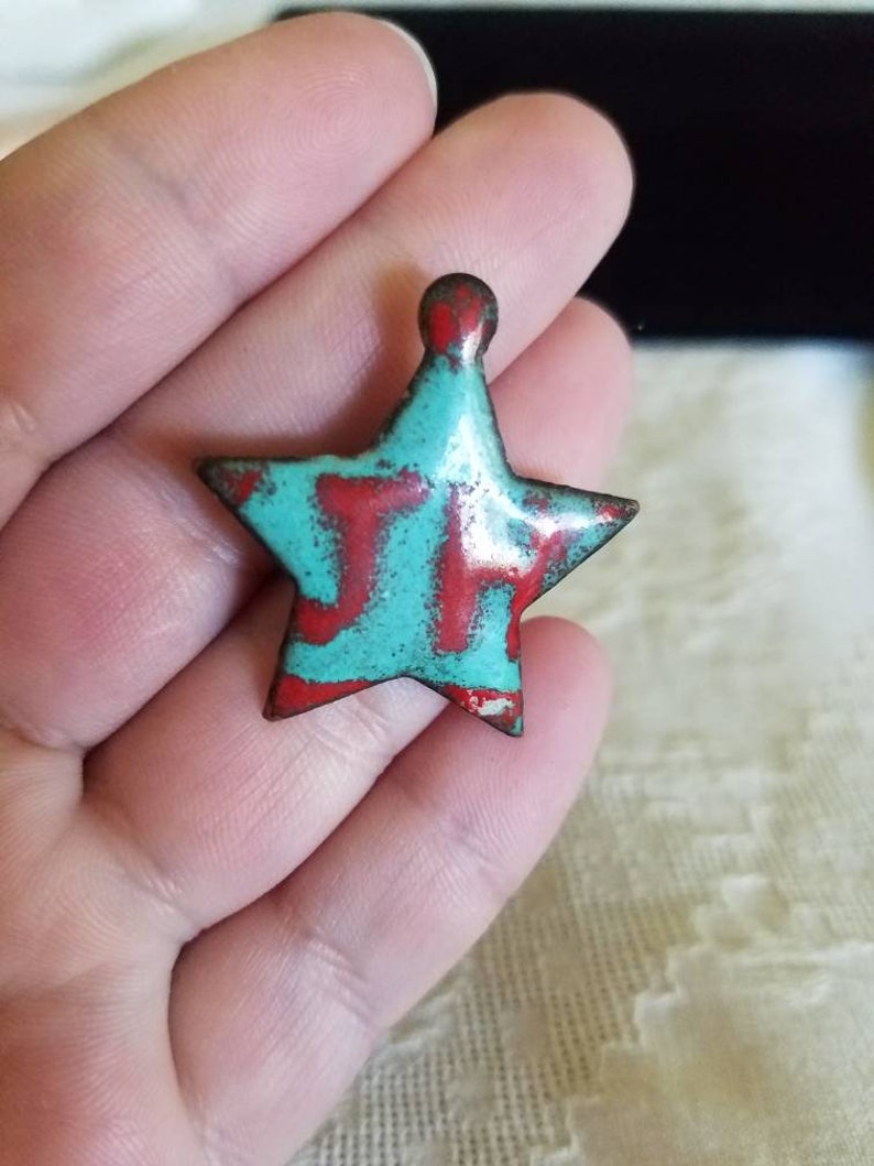 JH Star Badge Brooch