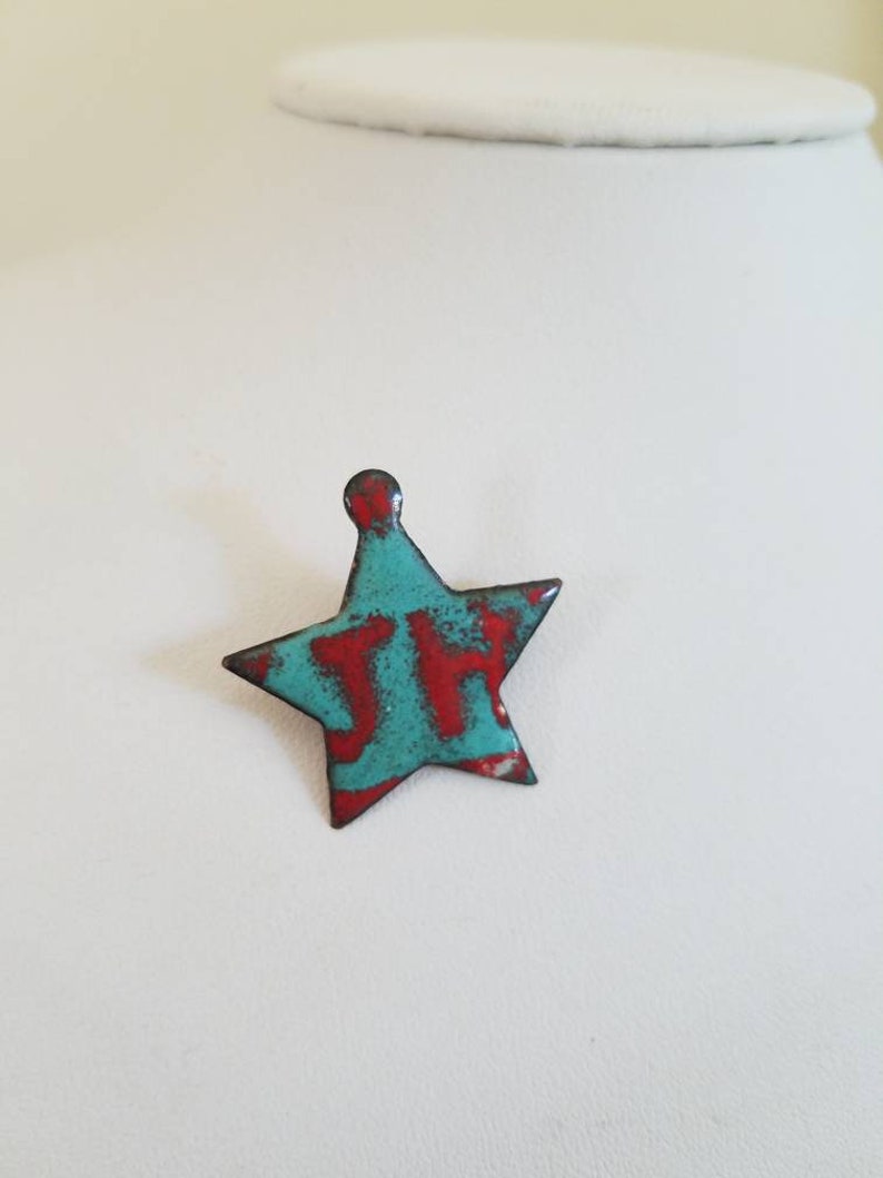 JH Star Badge Brooch