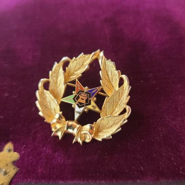 Order of the Eastern Star Brooch