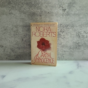 Carnal Innocence Romantic Suspense Paperback Book by Nora Roberts Jove 1992