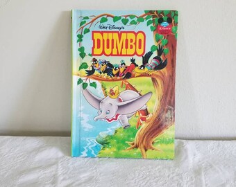 Disney's Dumbo Children's Book, Vintage Book, Gifts for Kids, Bedtime Stories