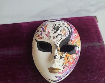 Ceramic Masquerade Mask Vintage