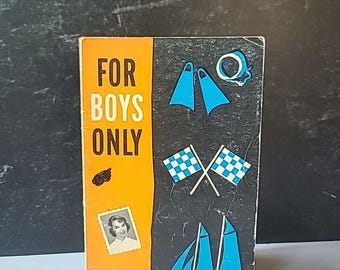 For  Boys Only ~ Short Stories edited by Eric Berger 1964 Vintage Paperback Book