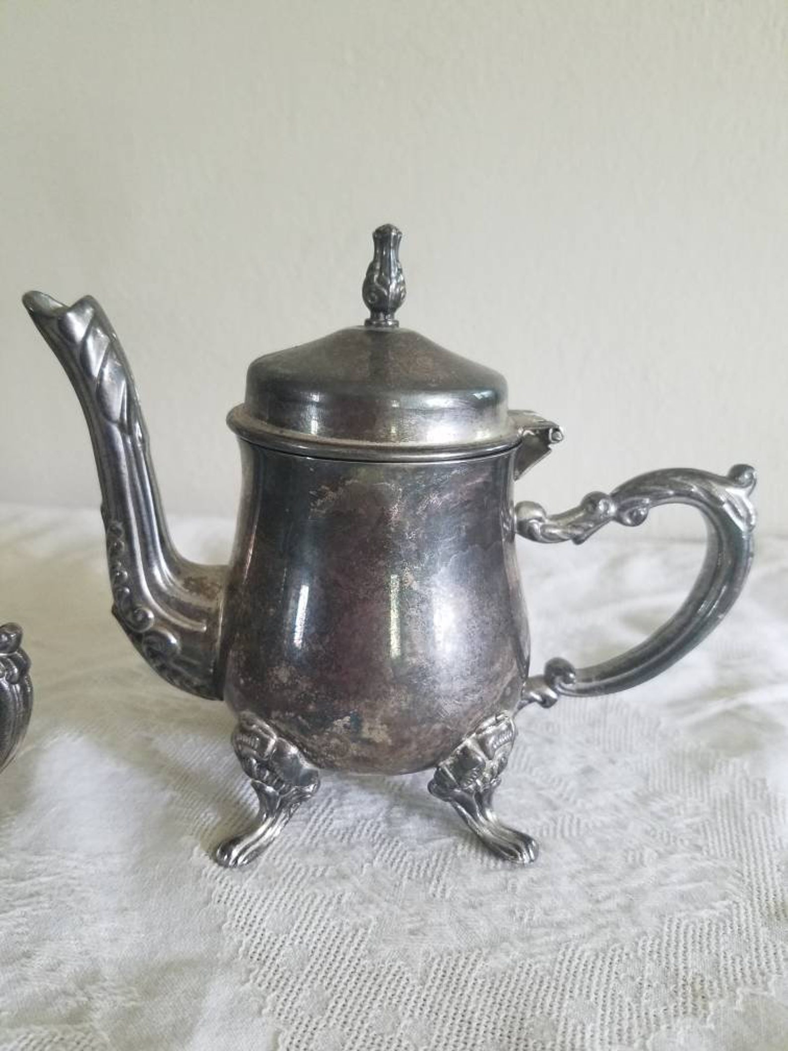 Oneida Silver Plated Sugar and Creamer Vintage Dining and Etsy