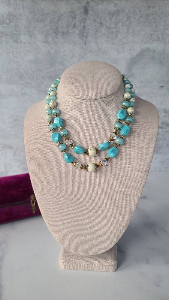 【2plan】23SS★ [MADE] Double-mold beads necklace MADE] Double-mold beads necklace (1 color) - 2PLAN | 60