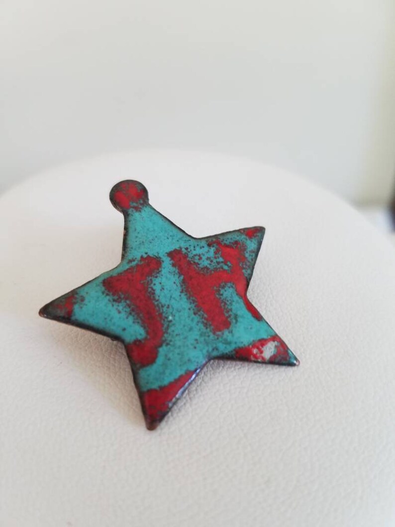 JH Star Badge Brooch