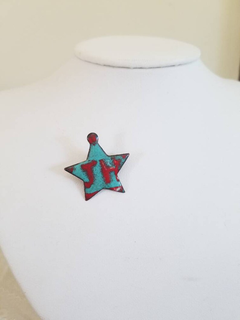 JH Star Badge Brooch