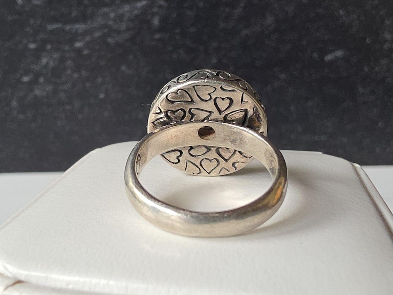 Brighton 925 Sterling Silver Signed Sayan Cable White Topaz Band Ring Size 6 zdjęcie 6