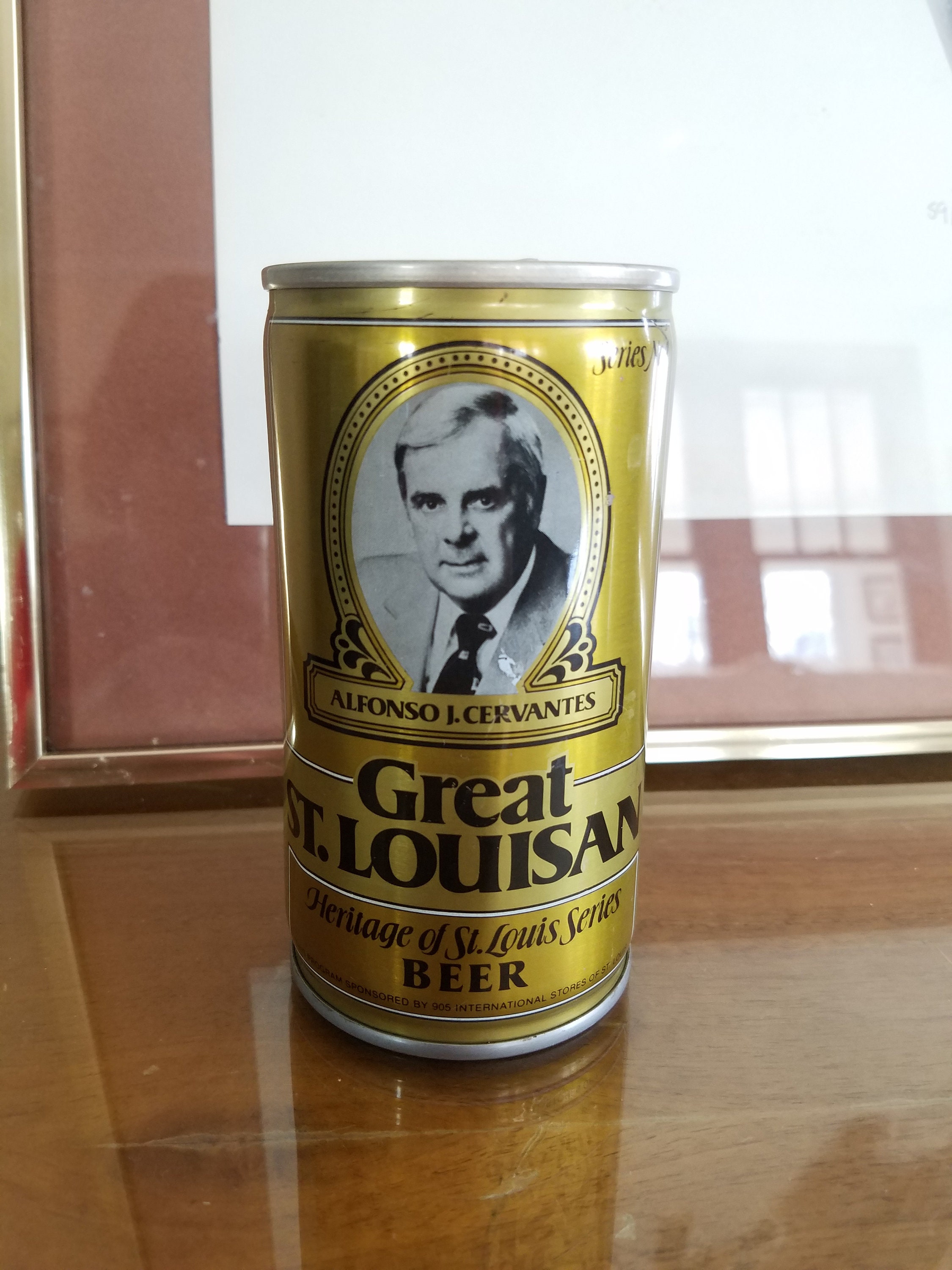 Collectable Beer Can Alfonso J Cervantes Great St Louisan Etsy