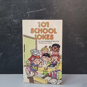 101 School Jokes by Lisa Eisenberg and Katy Hall (1987, Trade Paperback)