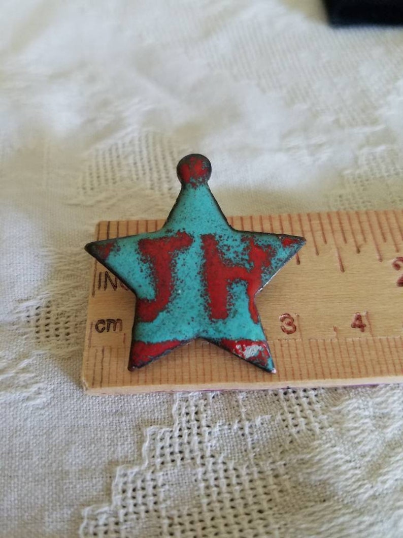 JH Star Badge Brooch