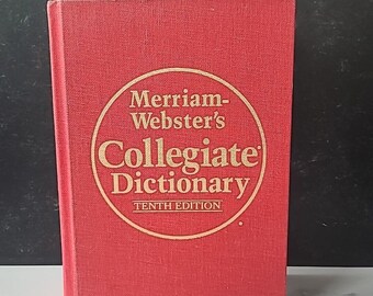 Merriam-Webster Dictionary Tenth Edition