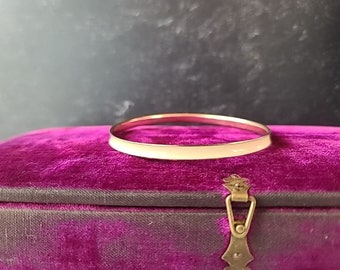 Vintage Enamel Bangle Bracelet