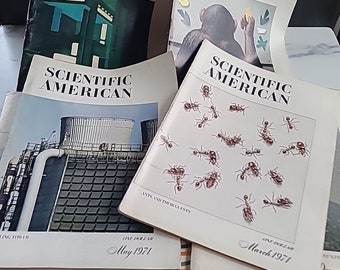 Scientific American Magazine Lot