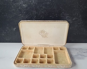 Vintage Floral Jewelry Box