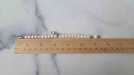 925 Pearl Crystal Bracelet - image 8