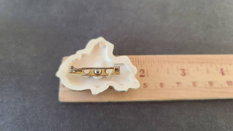 Hallmark Cards Cherub Plastic Brooch