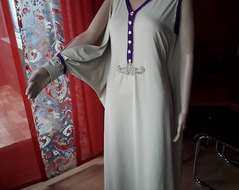 Damen Kleid Abaya Kaftan  geöffnetearm Gandora Caftan Gr.40/44