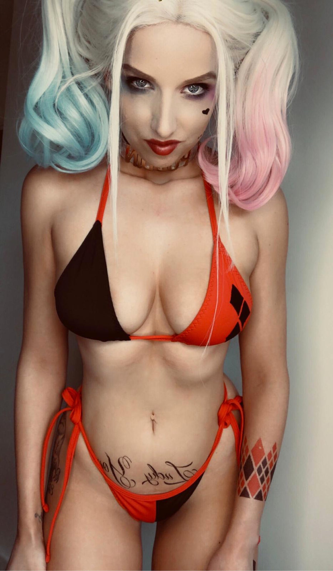 Harley Quinn Bikini Etsy