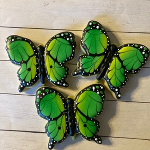 Butterfly Cookies/Hand Painted Cookies/ image 3