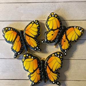 Butterfly Cookies/Hand Painted Cookies/ image 7