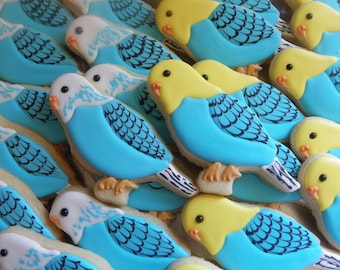 Parakeet cookies, Bird cookies