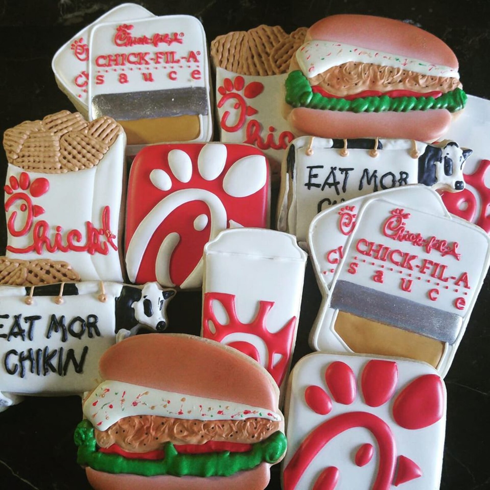 Custom Order Cookies/personalized Cookies/monogrammed Etsy