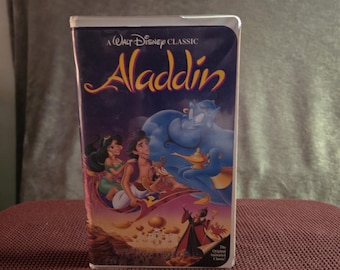 Aladdin & Return of Jafar VHS combo (Tested)