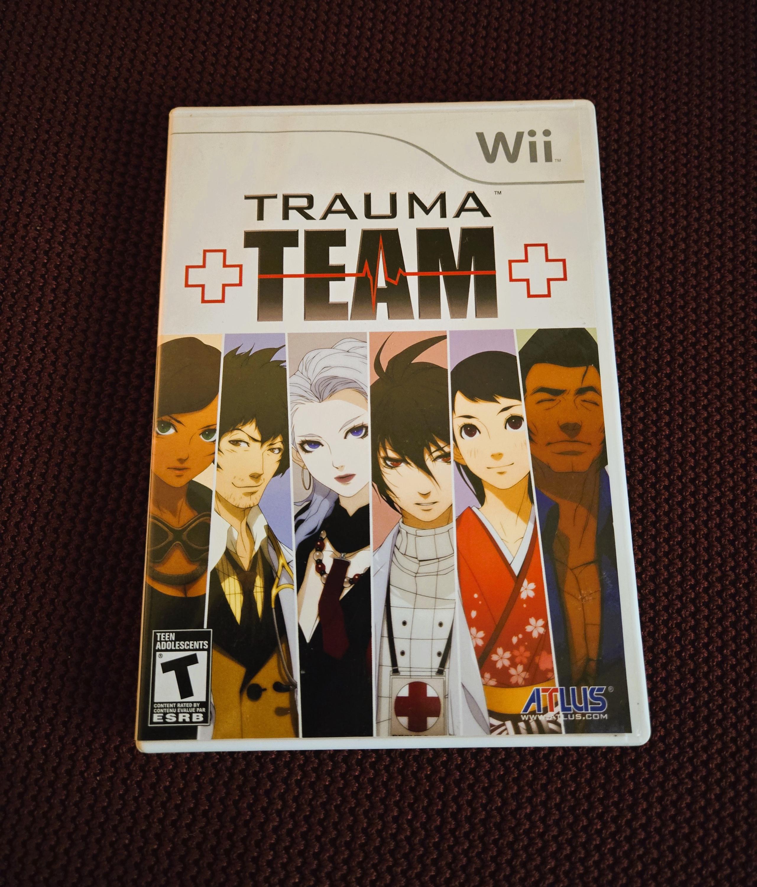Nintendo WII Game Trauma Team (no Manual - Main Image