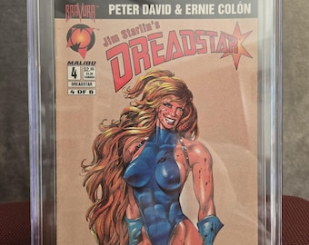 professionally graded copy of Jim Starlin&#39;s Dreadstar #4